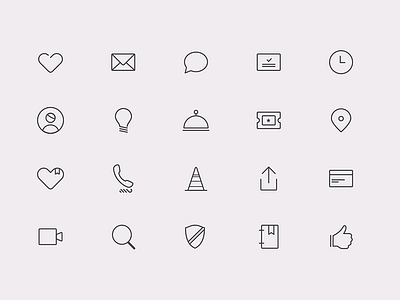 Datenight Icons app date icons love modern