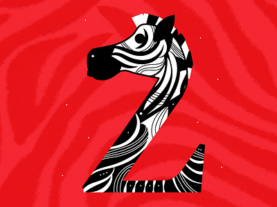 Z—Zoomorphic 36daysoftype dropcap illustration lettering zebra zoomorphic