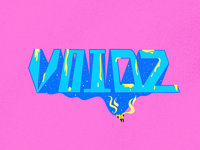 VOIDZ illustration lettering voidz
