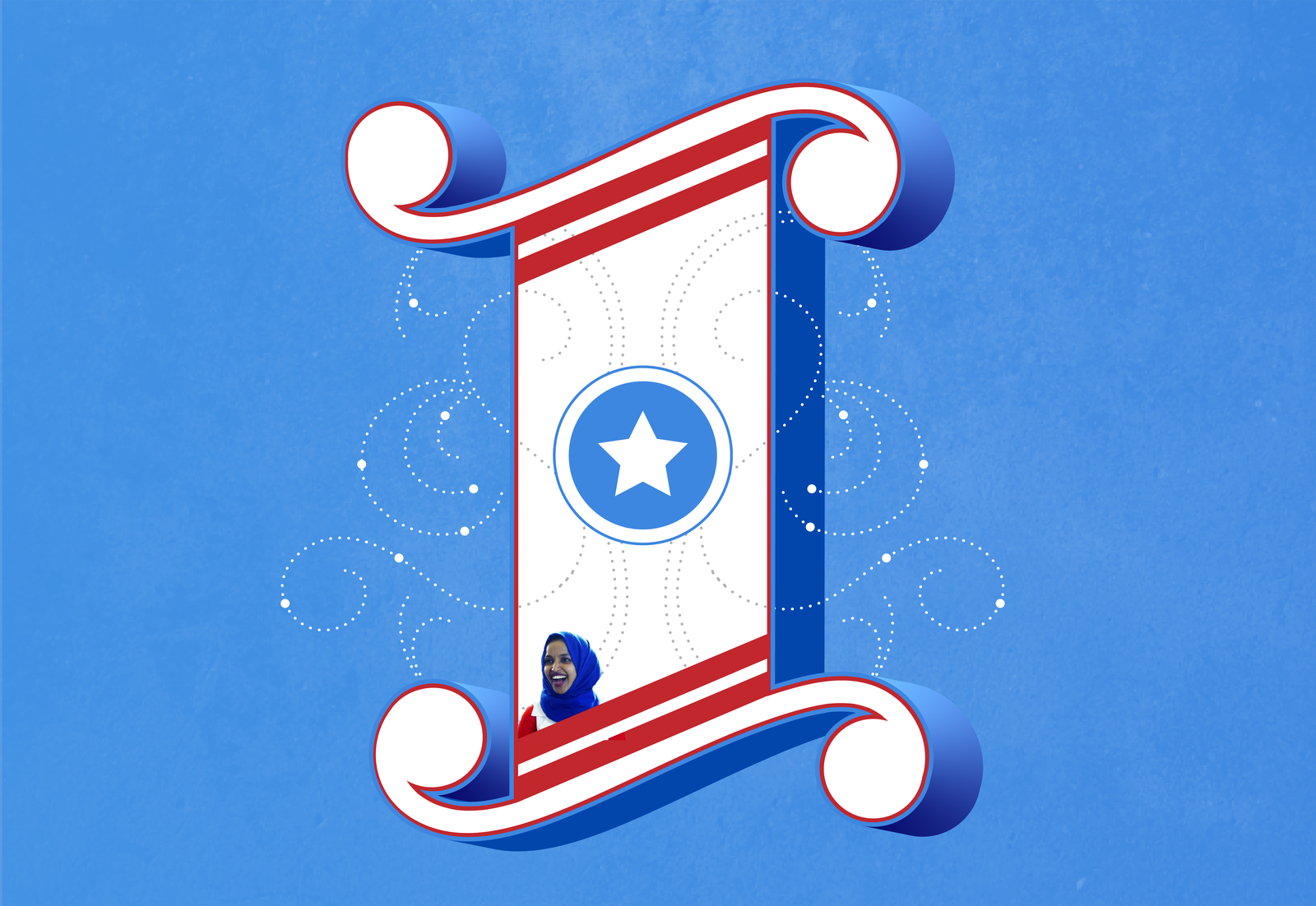 I ~ Ilhan Omar by Victoria Griffin on Dribbble