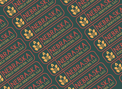 Nebraska Field Services, LLC agricultural agriculture branding design farming farmlife illustration logo nebraska typography vector