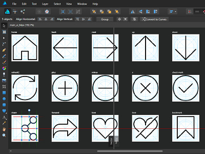 Working On UI Icon Set