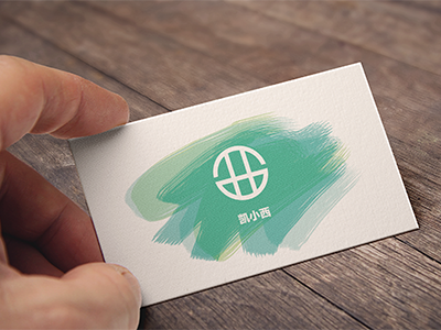 Business card design for Xiaoxi