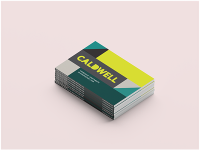 Caldwell branding brochure logo magazine
