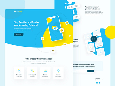 Mental App | Landing Page Exploration