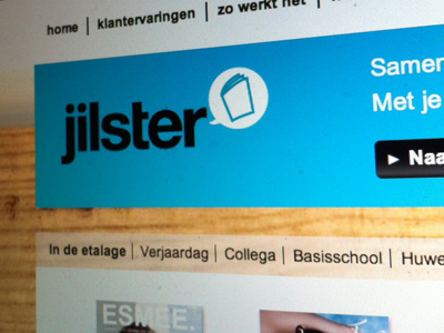Jilster.nl magazines homepage