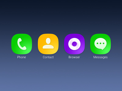 Icon browser contact icon ios8 messages phone radio theme yuhan