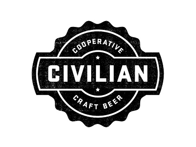 Civilian Craft Beer Cooperative beer branding