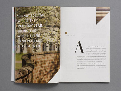 Spread / Annual Report annual report layout