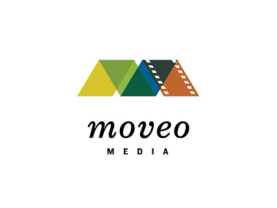 Moveo Media brand film logo m media