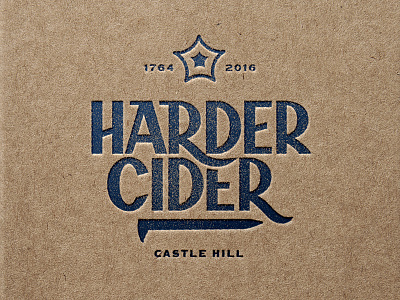 Harder Cider branding