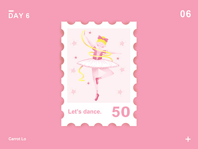 Let's dance~ design illustration