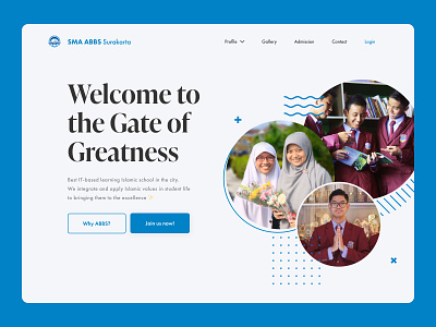 #Exploration High School Landing Page admission high school landing page