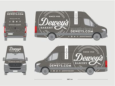 Dewey's Bakery Sprinter Van Concept