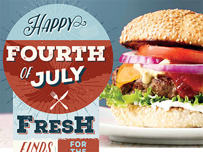 4th of July Finds 4th of july food typography