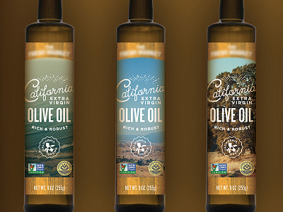 California Extra Virgin Olive Oil Packaging - Killed Idea