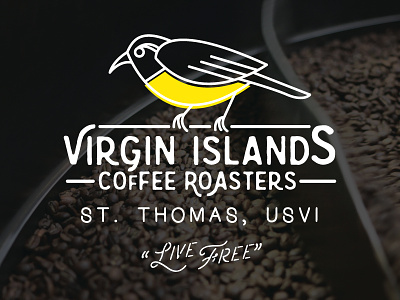 Thinking about Virgin Islands coffee logo