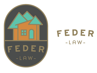 Law Firm Logo Concept branding design icon illustration logo typography vector