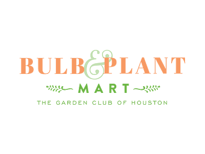 Bulb & Plant Mart Logo branding design logo typography vector