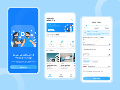 Vaccine App Exploration app design ui ui ux ux