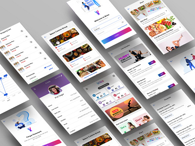 Diet App diet app exercise app healthy food app mobile app ui ui ux design