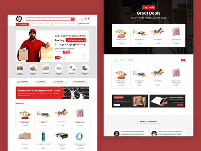 Packing Accesories mockup design packing accesories web app web design web layouts