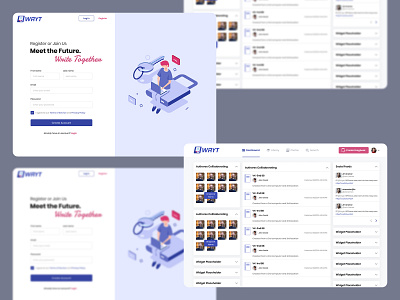 Social media web app mockup design social media web app ui web app web design web layouts