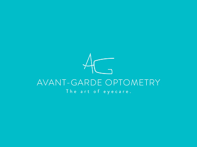 Avant-Garde Optometry Logo a abstract eyecare g optometry