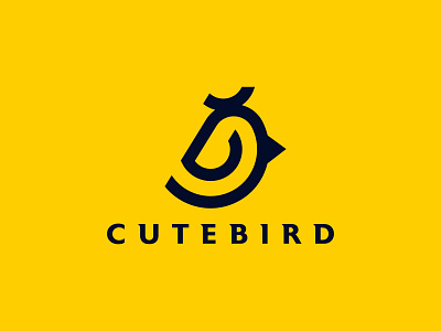 Cute bird logo | Line art | Minimal Bird Mark