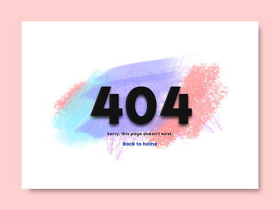 Daily UI 100dayuichallenge dailyui design dribbble error error 404 error page errorpagedesign ui uidesign uiux web