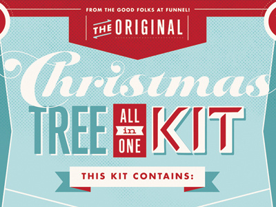 Funnel Christmas Tree Kit