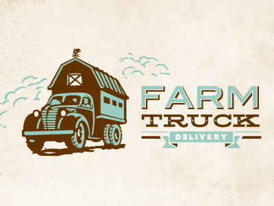 Farmtruck Delivery Identity identity logo
