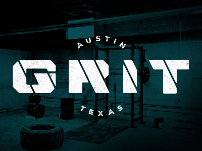 GRIT Logotype austin gym logo logotype texas