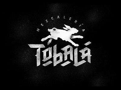 Tobala Type 2 animals branding brush display illustration mezcal rabbit skeleton skull tequila