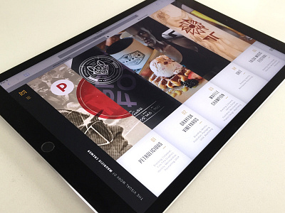 New Portfolio design ipad portfolio responsive tablet ui ux web