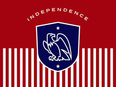 Independence 4th america animal eagle illustration independence monoline thicklines usa