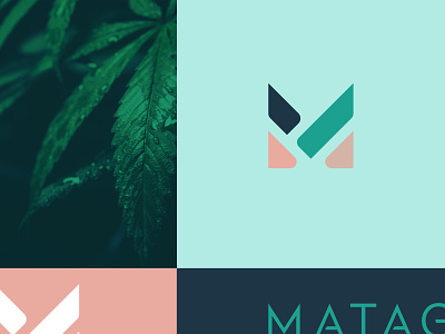 MATA branding design hemp icon logo logotype mark packaging plant product design type typography