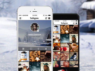 Instagram | App Design Concept app design concept instagram ui ux