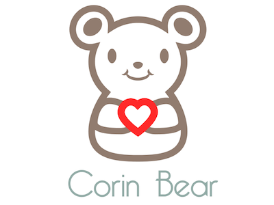 Corin Bear Logo bear cute illustrator inkscape logo teddy bear vector