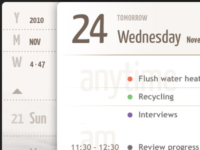 Day to Day iPad App app calendar ipad