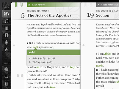 Scriptures iPad App app ipad scriptures