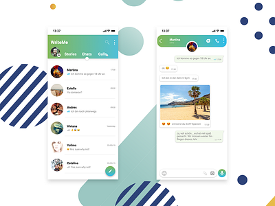 013 Direct Messaging adobe photoshop daily 100 challenge design experience figma interface design ios product design ui ux design