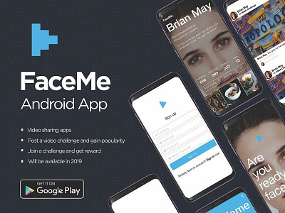 FaceMe - Mobile App Design design mobile app mobile app design sketch ui ui ux design ux