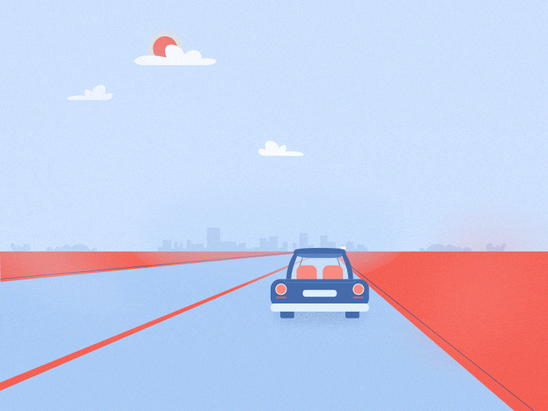 Recursed car animation by Taras Rusych on Dribbble
