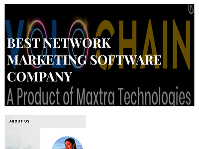 Network Marketing Software Overview - Volochain mlm software network marketing software