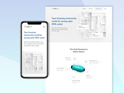 Marketing website- Smart Water Meter
