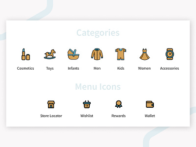 Tablez - Menu Icons - Illustration