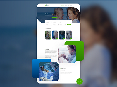 HelpMed clinic health healthcare medical ui ux web web design web ui webdesign website website design