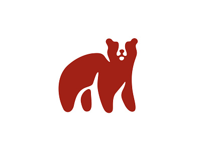 Bear Logo Mark bear corporate design icon identity logo outdoors