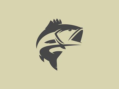 BraidRunner Logo angling bass corporate design european fish fishing identity logo lure